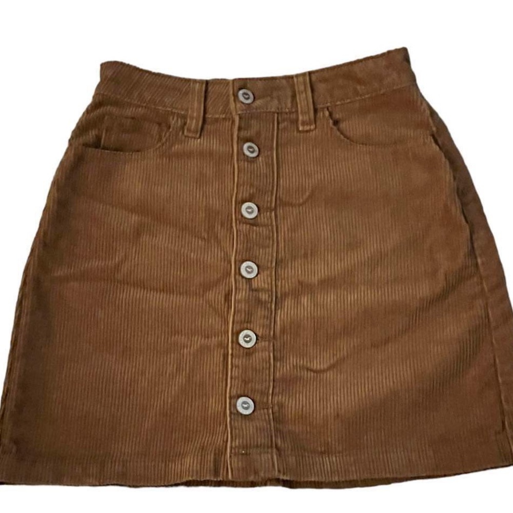 Hollister Cord Skirt 0